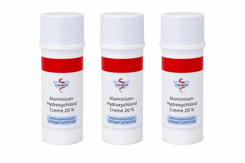 Cremă cu hidroclorură de aluminiu 20%, Fagron, 3x50 ml — preț și oferte