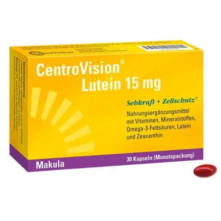 CentroVision Luteină 15 mg 2x90 capsule Omnivision — preț și oferte