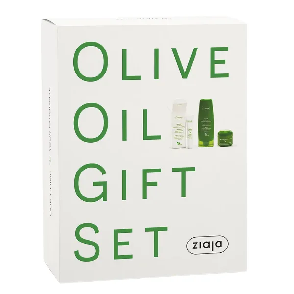 Set Olive Oil: crema de zi de fata 50 ml + crema de ochi 15 ml + crema de maini 80 ml, Ziaja — preț și oferte