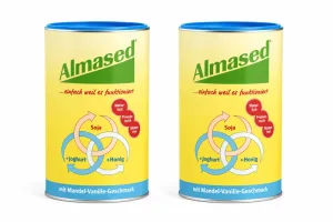 Almased aromă de migdale-vanilie 2x500 g