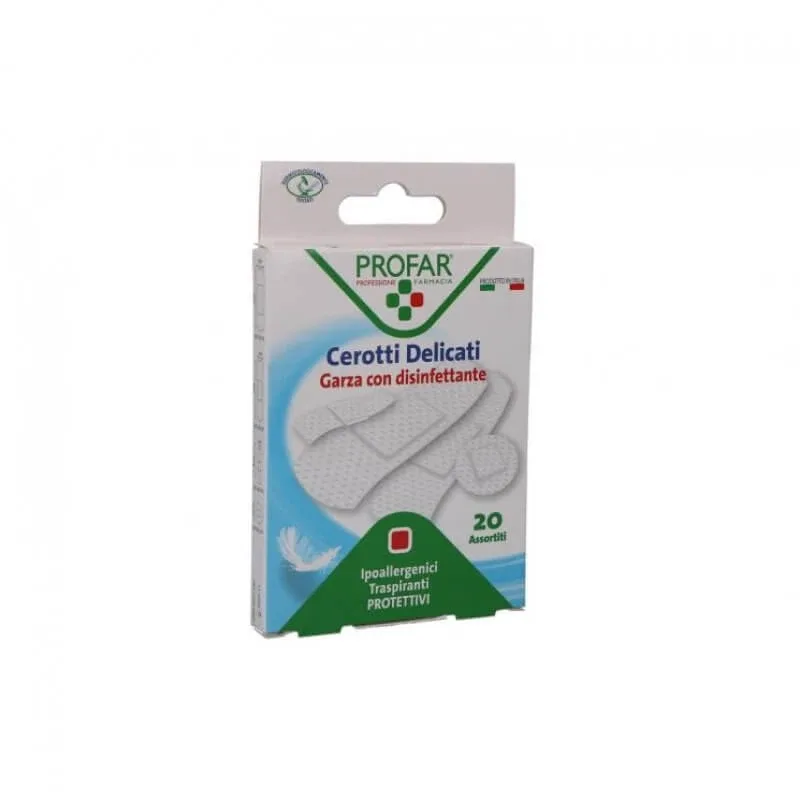 Plasturi delicați Profar 7x2cm 20 bucăți — preț și oferte