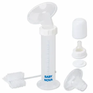 Set pompa de san cu recipient pentru lapte, tetina si perie de curatat, 34240, Baby Nova
