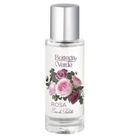 Apa de toaleta cu aroma de trandafiri Rosa, 30 ml, Bottega Verde — preț și oferte