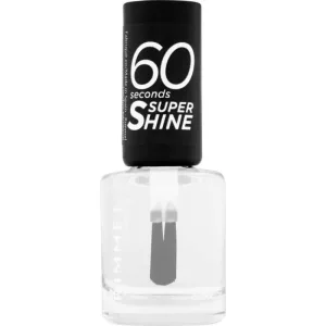 Rimmel 60 seconds super shine – lac de unghii cu uscare rapidă nr. 740 transparent