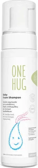 Șampon spumă pentru copii ONE HUG Șampon spumă pentru copii potrivit pentru pielea uscată cu predispoziție atopică 200ml — preț și oferte