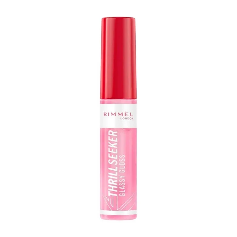 Rimmel Thrill Seeker Glassy Gloss – luciu de buze nr. 150 Pink Candy Rimmel London — preț și oferte