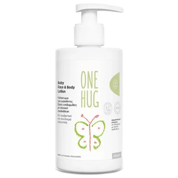 ONE HUG Baby Loțiune pentru față și corp Loțiune de îngrijire pentru corp și față 250ml — preț și oferte