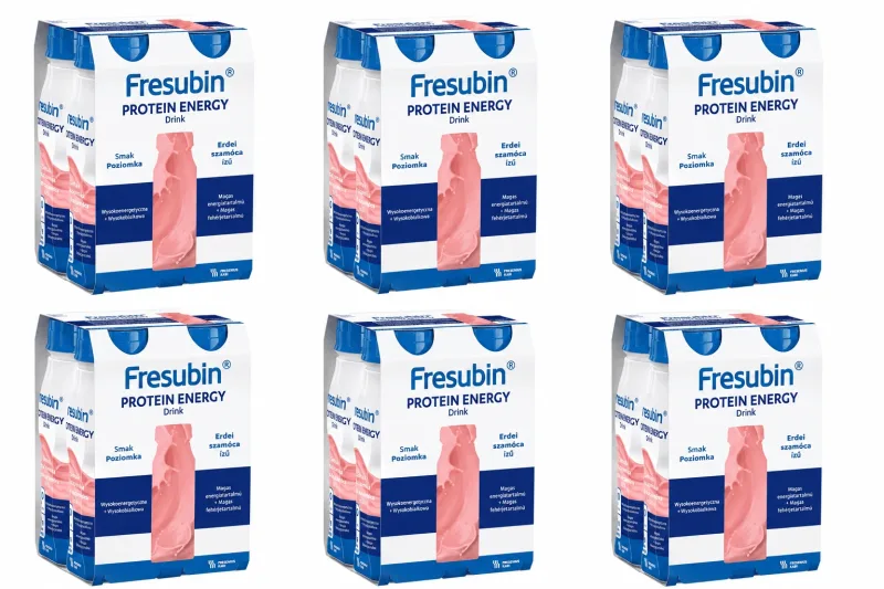 Fresubin Protein Energy cu aromă de fragi, 24x200 ml, Fresenius Kabi — preț și oferte