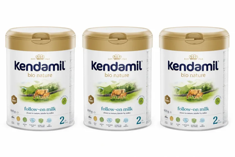 Kendamil Bio Nature 2 HMO+, 3 x 800 g - 6 luni și peste, formulă de continuare, Kendal Nutricare — preț și oferte