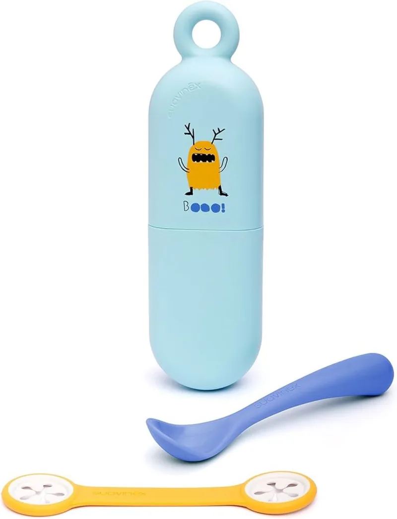SET SUPORT+LINGURITA+CLIPS BAVETICA BLUE 3157843 SUAVINEX — preț și oferte