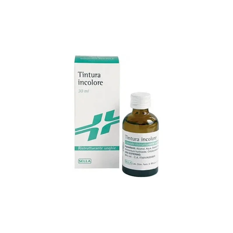 Sella Tintura incoloră – tratament regenerant pentru unghii, 30 ml — preț și oferte