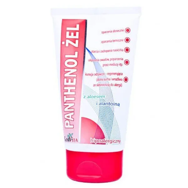 GorVita, gel de pantenol cu aloe vera și alantoină, 100 ml — preț și oferte