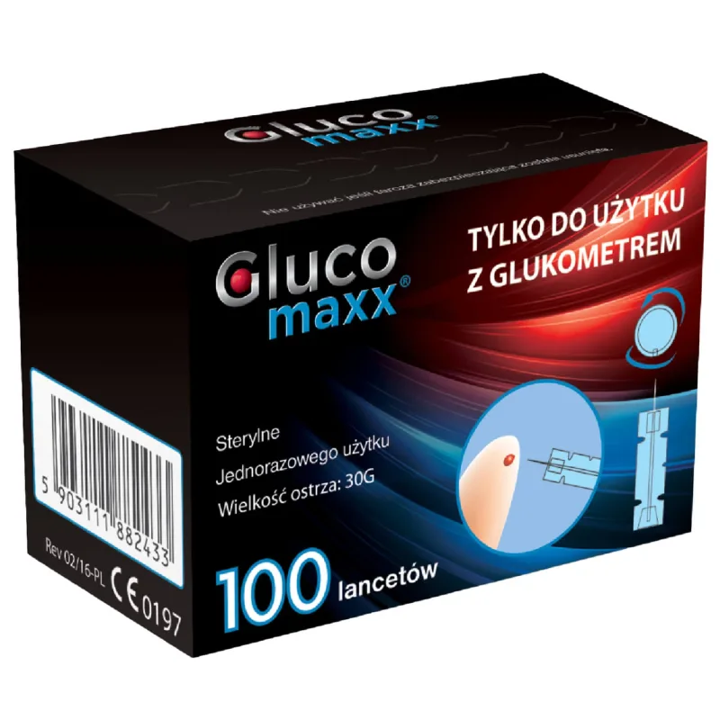 Glucomaxx, lancette, 100 bucăți Genexo — preț și oferte