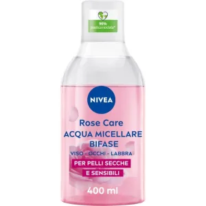 Nivea Rosa Care – apă micelară bifazică 400 ml