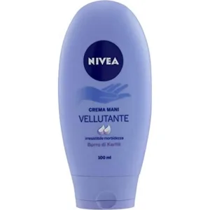 Nivea cremă de mâini cu efect catifelat pentru mâini și unghii 100 ml