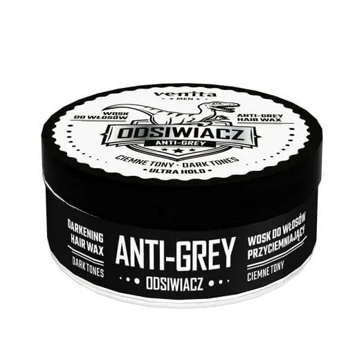 VENITA MEN Ceară de păr întunecată, tonuri închise, 75g — preț și oferte