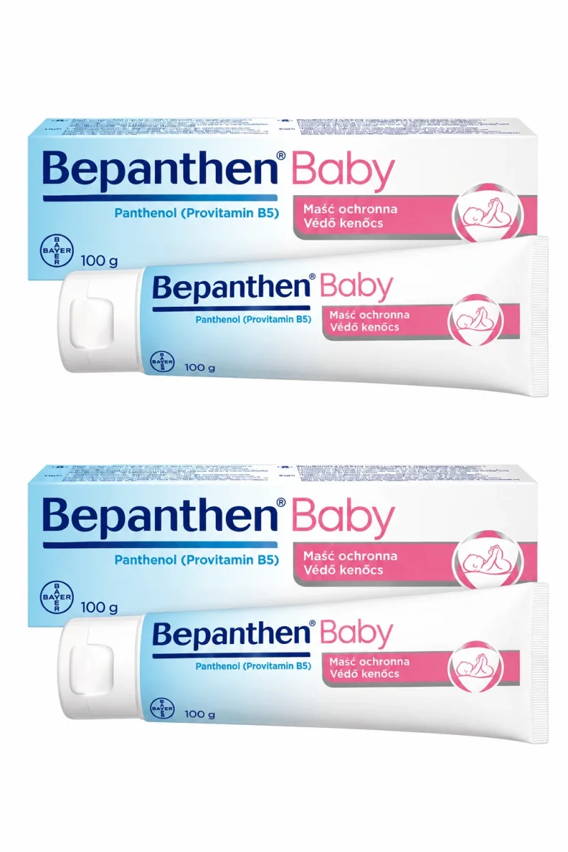 Set de unguent protector pentru bebeluși BEPANTHEN, 2x100 g BAYER — preț și oferte