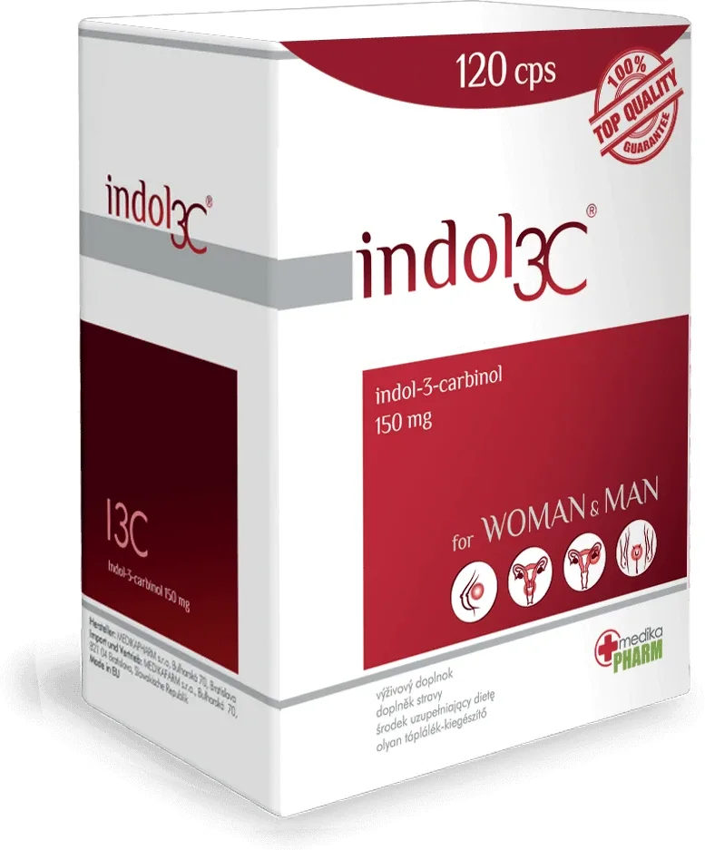Indol 3C cură bilunară 120 capsule — preț și oferte