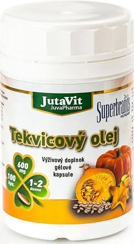 Jutavit Ulei de semințe de dovleac 100 capsule — preț și oferte