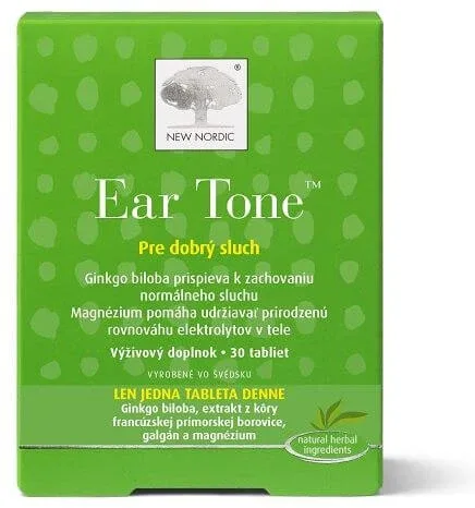 New Nordic Ear Tone - pentru un auz bun 30 comprimate — preț și oferte