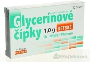 Dr. Müller Glicerină supozitoare 1,0 g 1x12 buc sup copii