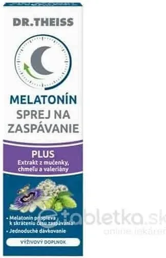 Dr. Theiss Melatonin Sleep Spray PLUS 1×20 ml, melatonin spray — preț și oferte
