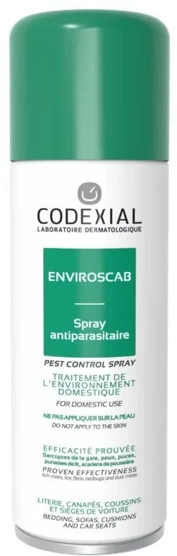 Codexial Enviroscab spray împotriva scabiei și a altor paraziți 200 ml — preț și oferte
