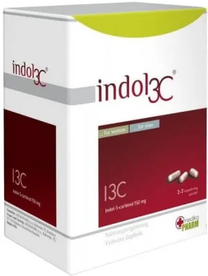 Indol INDOL3C tratament lunar 60 capsule
