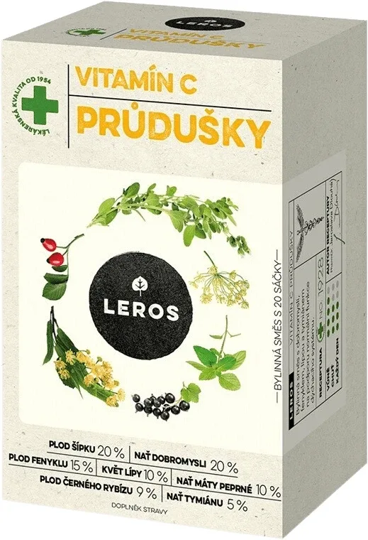 Leros Vitamina C bronșică 20 x 1,5 g — preț și oferte