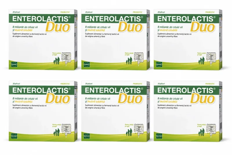 Enterolactis Duo, 6x20 pliculețe, Sofar — preț și oferte