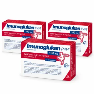 Imunoglucan P4H, 3 x 40 capsule, Pleuran