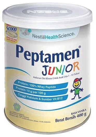 Nestlé Peptamen JUNIOR Vanilie plv 400 g — preț și oferte