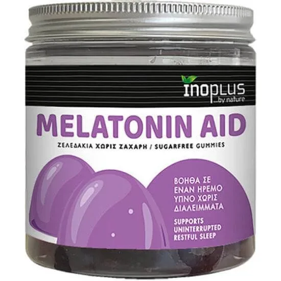 INOPLUS Melatonin Aid Gummies Gooseberry Flavour 60 Zelets — preț și oferte