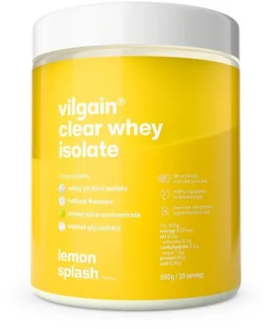 Vilgain Clear Whey Isolate Protein supliment Lemon splash ...