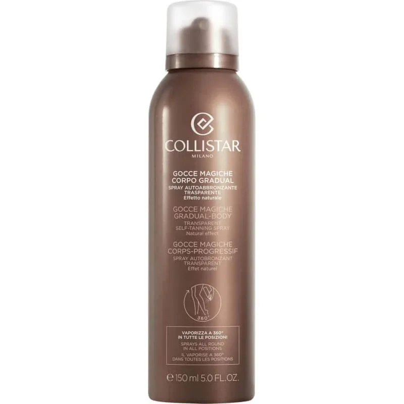 Collistar Picături magice pentru corp cu efect gradual – spray autobronzant 150 ml — preț și oferte
