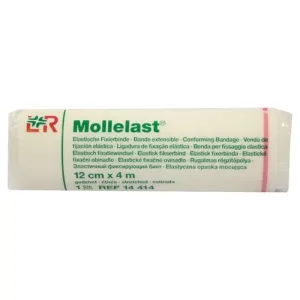 Bandaj Mollelast 12 cmx4 m alb 1 buc