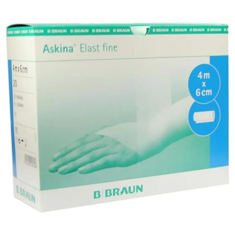 Askina Elast Bandaj fin 6 cmx4 m vrac 20 buc. — preț și oferte