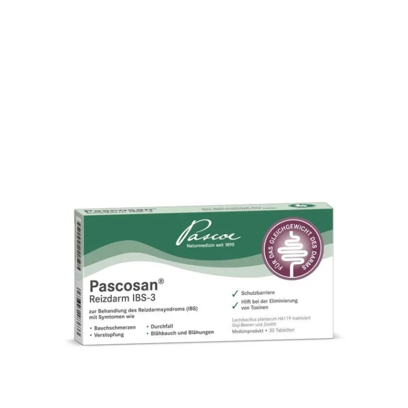 Pascosan® Sindromul intestinului iritabil IBS-3 30 buc. — preț și oferte