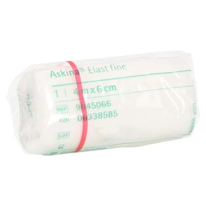 Askina Elast bandaj fin 6 cmx4 m celloph 1 buc — preț și oferte