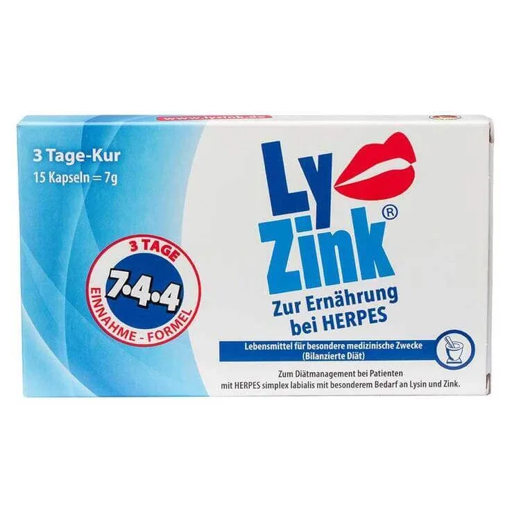 LyZink Herpes® capsule, 15 capsule — preț și oferte