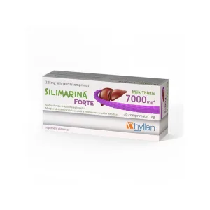 Silimarina Forte 7000 mg, Hyllan Pharma | 30 comprimate