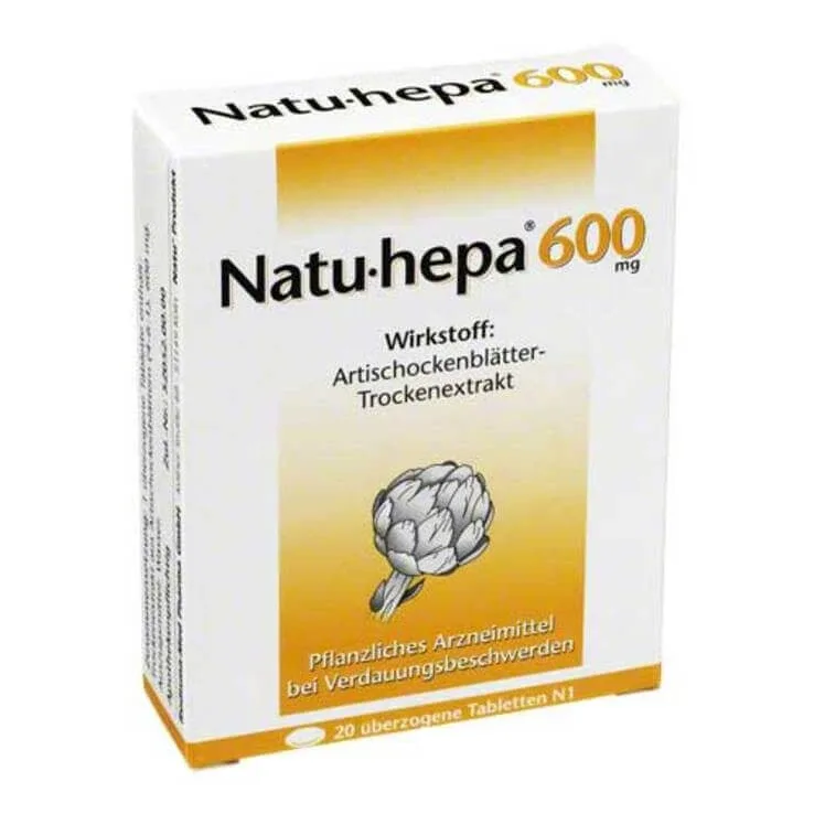 Natu Hepa 600 mg comprimate filmate, 100 buc. Comprimate filmate — preț și oferte
