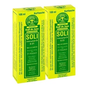 Ulei Soli-Chlorophyll S 21, 2 x 100 ml ulei