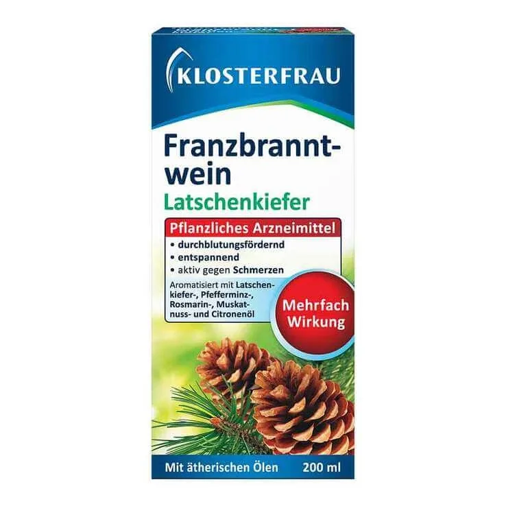 Alcool de mănăstire din pin pitic, 200 ml alcool de mănăstire KLOSTERFRAU — preț și oferte