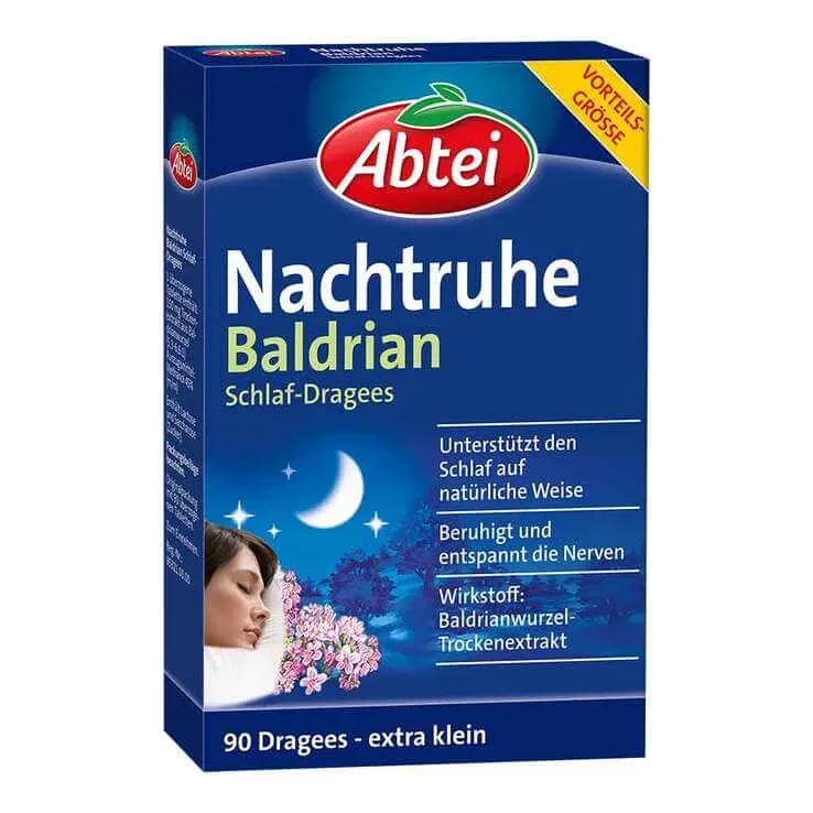 Abtei Nachtruhe – pastile cu valeriană pentru somn, 90 de pastile — preț și oferte