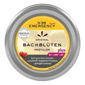 Pastile Bach nr. 39 Plus, 50 g pastile