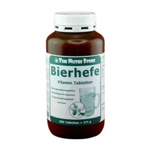 Comprimate cu drojdie de bere și 500 mg de vitamine, 500 de comprimate