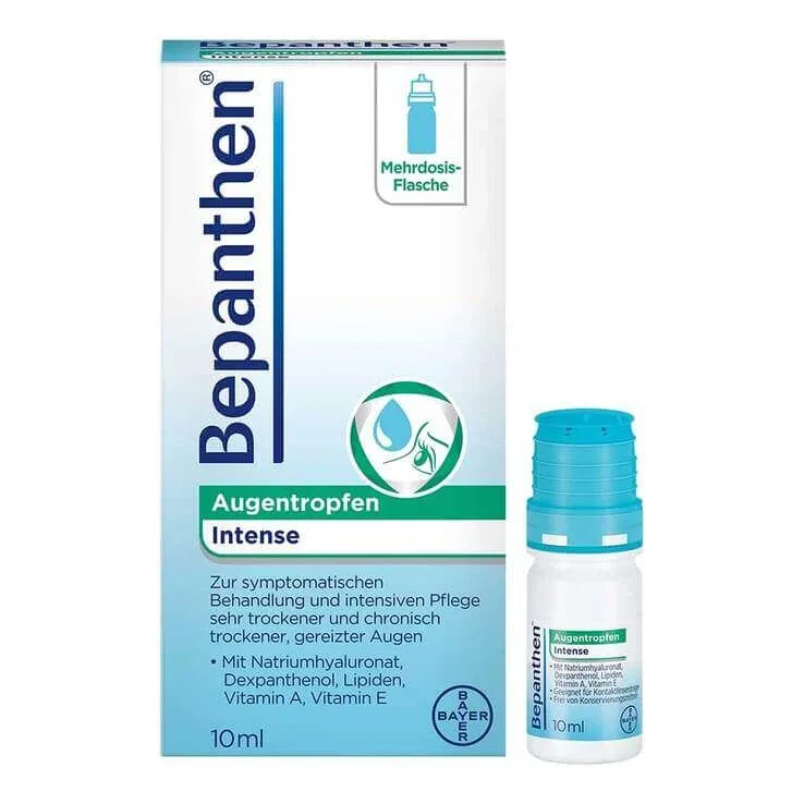 Picături oftalmice Bepanthen Intense, 10 ml picături oftalmice — preț și oferte