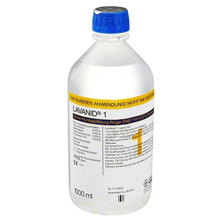 Lavanid 1 – Soluție pentru spălarea rănilor, 125 ml soluție de spălare — preț și oferte