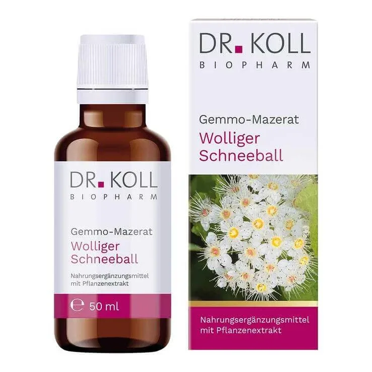 Macerat gemmofit din viburnum lanțos Dr. Koll, picături de Viburnum lantana, 50 ml picături — preț și oferte